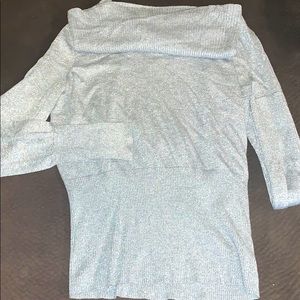 Large collar turtle neck